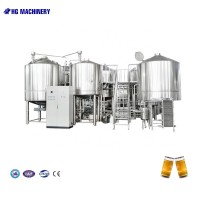 2000L Stainless Steel Brewhouse Mash Tun Beer Equipment Turnkey Project For Brewery Plant