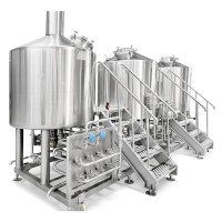 Home Brewing Equipment Turnkey Nano Brewery System Microbrewery for Restaurant Sale